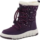 Lurchi Laarzen 'Viona' aubergine / wit