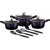 Berlinger Haus set potten 10 stuks Purple 35649