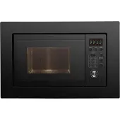 Exquisit EMW20.1GB Inbouw Magnetron – 20L – Nis 36 cm – Zwart Mat