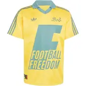Adidas Tricot 'Bob Marley' duifblauw / geel