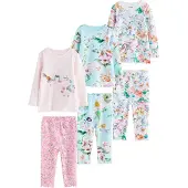 Next Nachtkledij 'Snuggle' lichtblauw / groen / rosa / wit