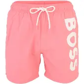 BOSS Zwemshorts 'Octopus' ecru / pitaja roze