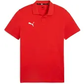Puma Functioneel shirt 'TeamGoal' rood / wit