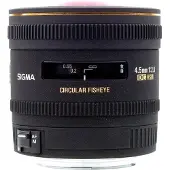 Sigma 4.5 mm - f/2.8 EX DC Circulair fisheye HSM - fisheye lens - Geschikt voor Nikon
