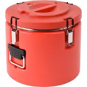 YATO YG-09225, Container, Rond, 15 liter, Rood, Kunststof, Roestvrij staal, Soep