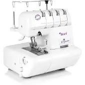 Texi Overlockmachine JoyLock 2/4 met opvangbak voor restjes stof