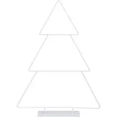 Viana Kerstboom metaal wit om neer te zetten en te versieren 41cm