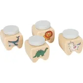 Small Foot Tandendoosjes Set van 4