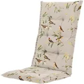Madison Tuinkussen Aria Natural Hoge Rug (123 x 50 cm)