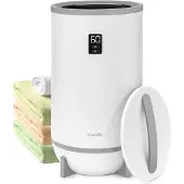 SereneLife Handdoek verwarmer – Elektrische Towel warmer met Geurfunctie – Automatische Uitschakeling – Grijs