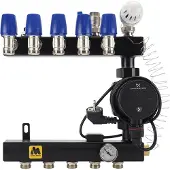 MAGNUM Heating Basis Stalen Verdeler 3 Groeps