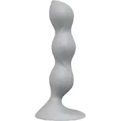 Satisfyer Triple Ball-R - dildo met kralen - grijs