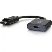 C2G 84306, DisplayPort, HDMI, Mannelijk, Vrouwelijk, 4096 x 2160 pixels, Zwart