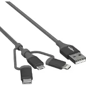 Ansmann USB 3in1 data- en laadkabel 120 cm