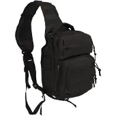 Sturm Bundeswehr und Freizeitshop BLACK ONE STRAP ASSAULT PACK SMALL BACKPACK SLINGBAG