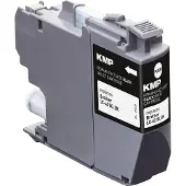 KMP LC-421XLBK Compatibel Brother Inktcartridge Zwart