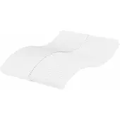 Syfax Schuimmatras hardheid H2 H3 140x220 cm wit