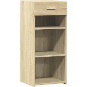 Syfax Dressoir 40x42,5x93 cm bewerkt hout sonoma eikenkleurig