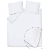 Vandyck Dekbedovertrek Pure Serene White Katoen-240 x 200 / 220 cm | Lits-Jumeaux