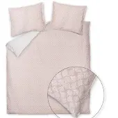 Vandyck Dekbedovertrek Pure Aura Blush Satijn-200 x 200 / 220 cm | 2-Persoons