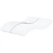 Syfax Schuimmatras hardheid H2 H3 160x220 cm wit