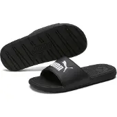 Puma Sandalen 'Cool Cat' zwart / wit