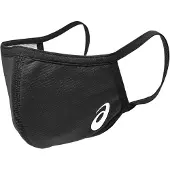 Asics gezichtsmasker met logo, model 3033B422-003, beschermingsmasker, uniseks, zwart, maat: M