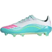 Adidas Voetbalschoen 'F50 Messi Elite' aqua / neongroen / pink / eierschaal