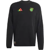 Adidas Sportsweatshirt 'Jamaika x Bob Marley Tiro Tech' geel / groen / rood / zwart