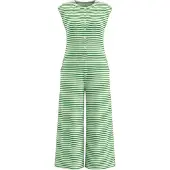 Imily Bela Jumpsuit groen / wit