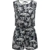 Ragwear Jumpsuit 'Zella' antraciet / wit