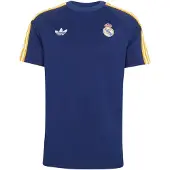 Adidas Originals Functioneel shirt 'Real Madrid Originals' donkerblauw / geel / wit