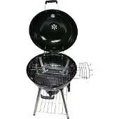 Huismerk Barbecue Rond Model Met Wielen 86 X 57 X 99 Cm