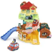 Vtech Cars Tut Tut Bluey Family House+family Car Spanish Version Veelkleurig Kinderen