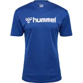 Hummel Functioneel shirt kobaltblauw / wit