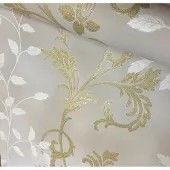 Rasch Diamond Dust Vliesbehang 450552 – Linnenlook Nude Goud Glitter – Planten Design