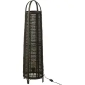 Jline lamp Don - katoen/bamboe - zwart