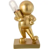 J-Line tafellamp Marcel - polyresin - goud