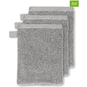 Vtwonen Groove - Handdoek - Set van 3 - 50x100 cm - Antraciet