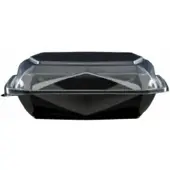 Duni Octaview APET Zwart/Transparant 185x185x70mm 625ml 255 stuks