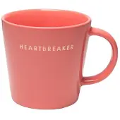 Vondels theemok HEARTBREAKER coral (350 ml)