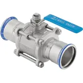 Geberit Mapress 92100 - RVS - kogelgraan - flenzen 15 mm