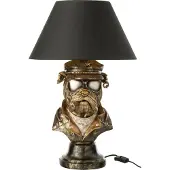 J-Line Tafellamp Bulldog Polyresin Antiek Bruin
