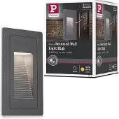 Paulmann 94382 Wandinbouwarmatuur LED vast ingebouwd LED Zwart