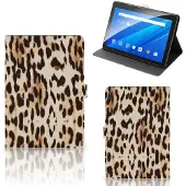 B2Ctelecom Lenovo Tab E10 Flip Case Leopard