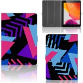 B2Ctelecom iPad 10.2 2019 | iPad 10.2 2020 | 10.2 2021 Tablet Beschermhoes Funky Triangle