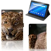 B2Ctelecom Lenovo Tab E10 Flip Case Luipaard