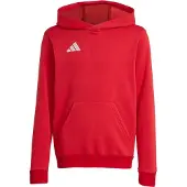 Adidas Entrada 26 Hoodie Kids Rood Wit