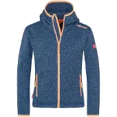 TROLLKIDS - Girl's Jondalen Jacket XT - Fleecevest 98, blauw