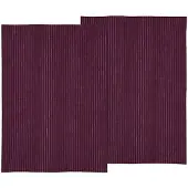 Södahl organic Line Theedoek 50 x 70 cm 2 stuks Purple